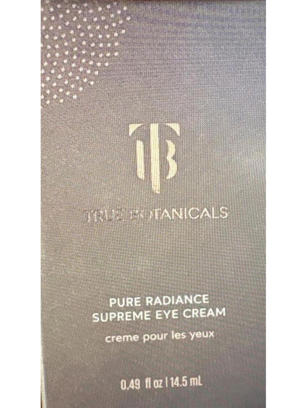 True Botanicals Pure Radiance Supreme Eye Cream 0.49 fl oz / 14.5 mL
